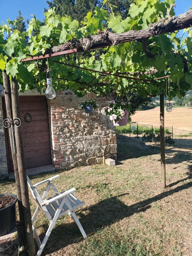 セッレ・ディ・ラポラーノ Agriturismo Podere La Selvaヴィラ エクステリア 写真