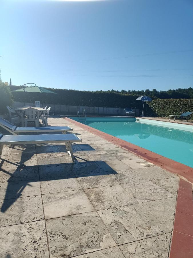 セッレ・ディ・ラポラーノ Agriturismo Podere La Selvaヴィラ エクステリア 写真