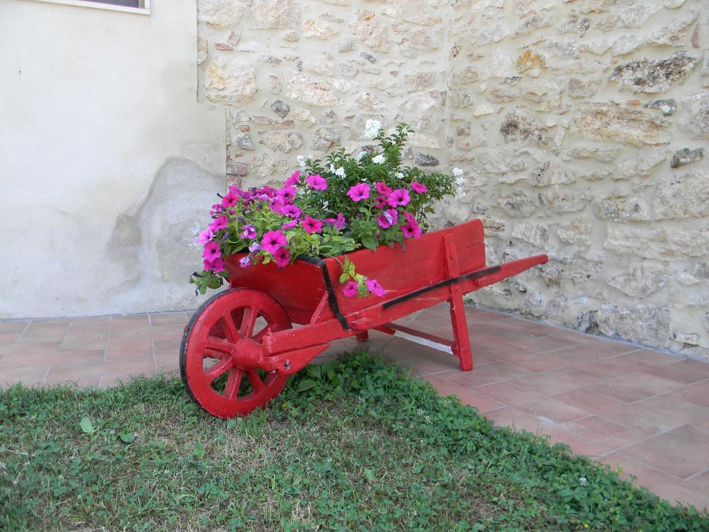セッレ・ディ・ラポラーノ Agriturismo Podere La Selvaヴィラ エクステリア 写真