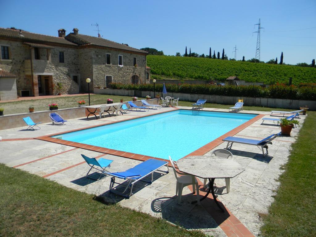 セッレ・ディ・ラポラーノ Agriturismo Podere La Selvaヴィラ エクステリア 写真