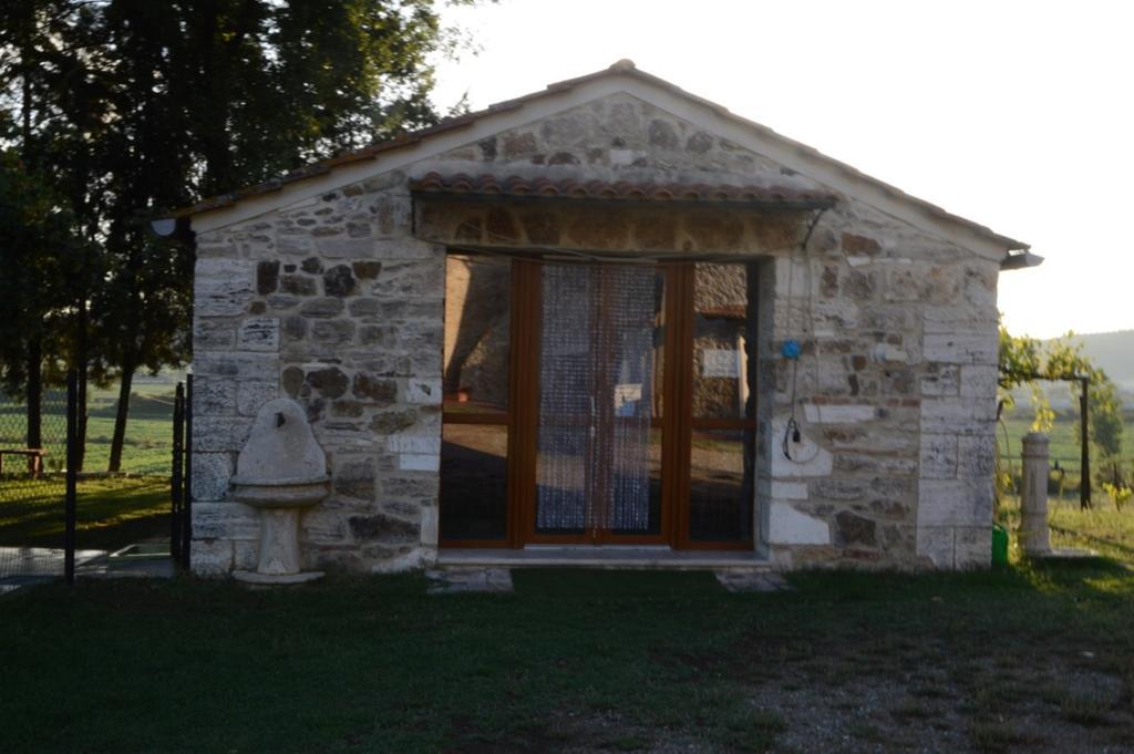 セッレ・ディ・ラポラーノ Agriturismo Podere La Selvaヴィラ エクステリア 写真